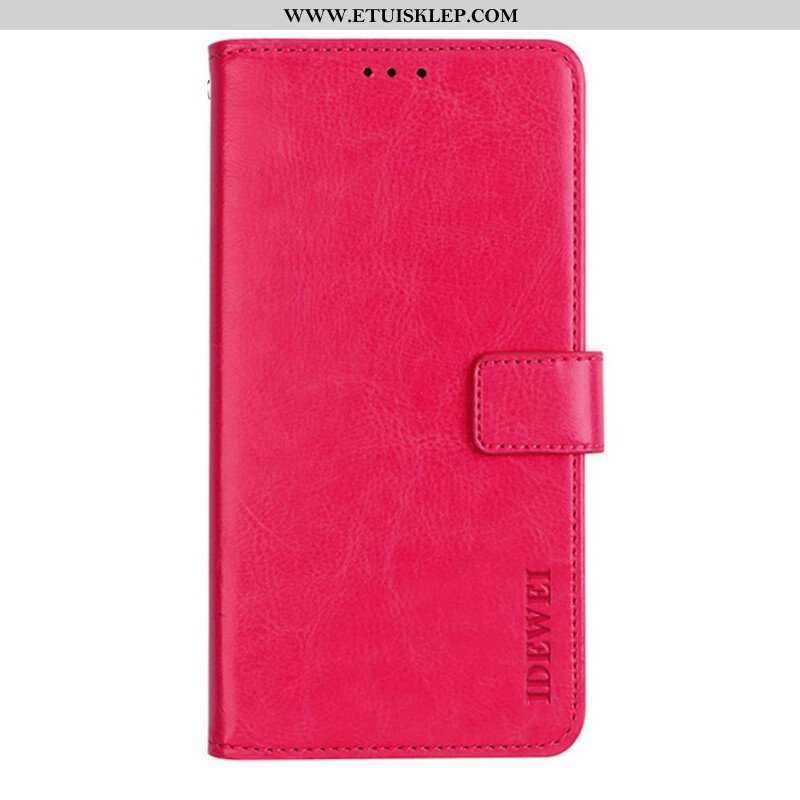 Etui Na Telefon Pokrowce do OnePlus Nord 2 5G Imitacja Skóry Idewei
